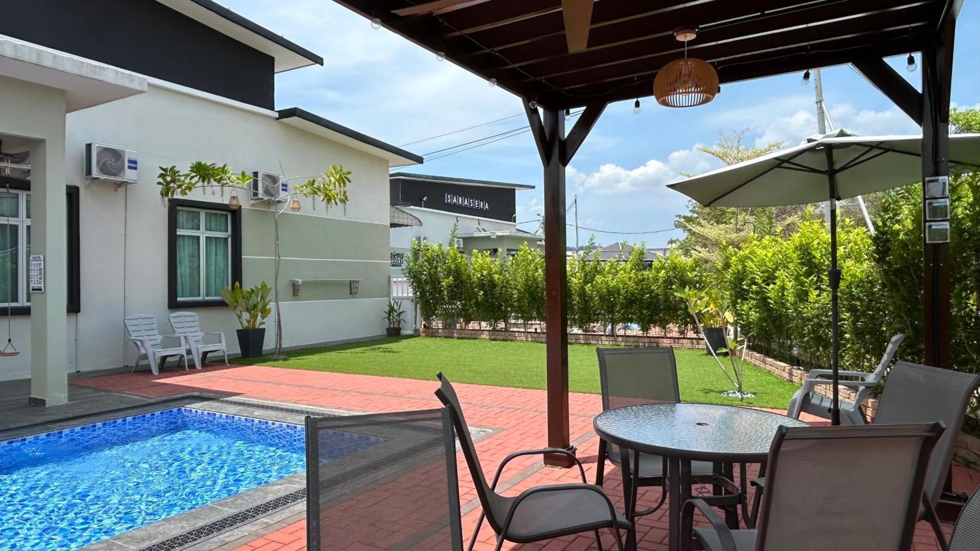 Laman Kaseh Homestay Bukit Katil 4Bedroom With Swimming Pool Ayer Keroh Ngoại thất bức ảnh
